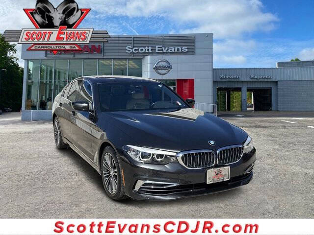 2019 BMW 5 Series for sale at SCOTT EVANS CHRYSLER DODGE in Carrollton GA