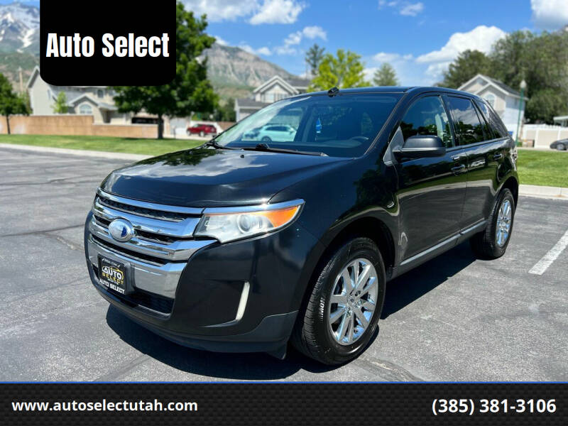 2014 Ford Edge for sale at Auto Select in Orem UT