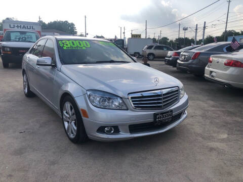 2011 Mercedes-Benz C-Class for sale at MAC MOTORS FANACE in Houston TX