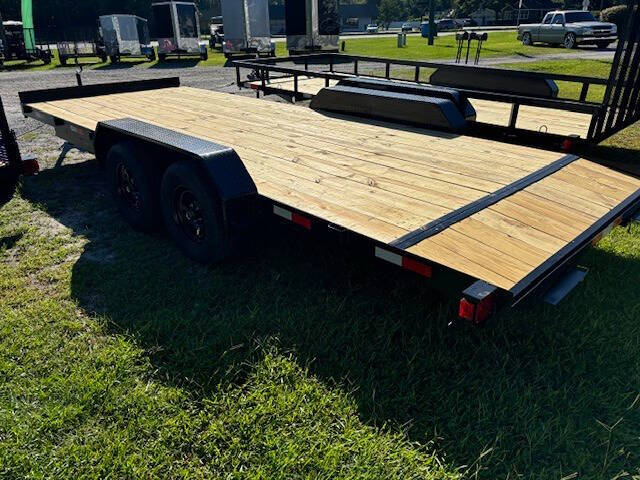 2024 J&E 7x20 Car Hauler Trailer for sale at Cross Resurrection Golf Carts and Trailers in Rincon, GA