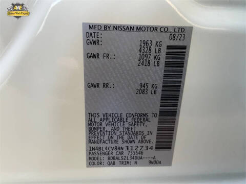 2024 Nissan Altima 2.5 SR