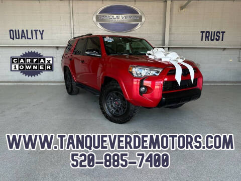 2021 Toyota 4Runner for sale at TANQUE VERDE MOTORS in Tucson AZ