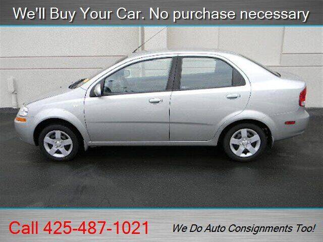2005 Chevrolet Aveo for sale at Platinum Autos in Woodinville WA