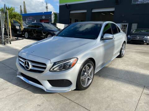 2016 Mercedes-Benz C-Class for sale at GCR MOTORSPORTS in Hollywood FL