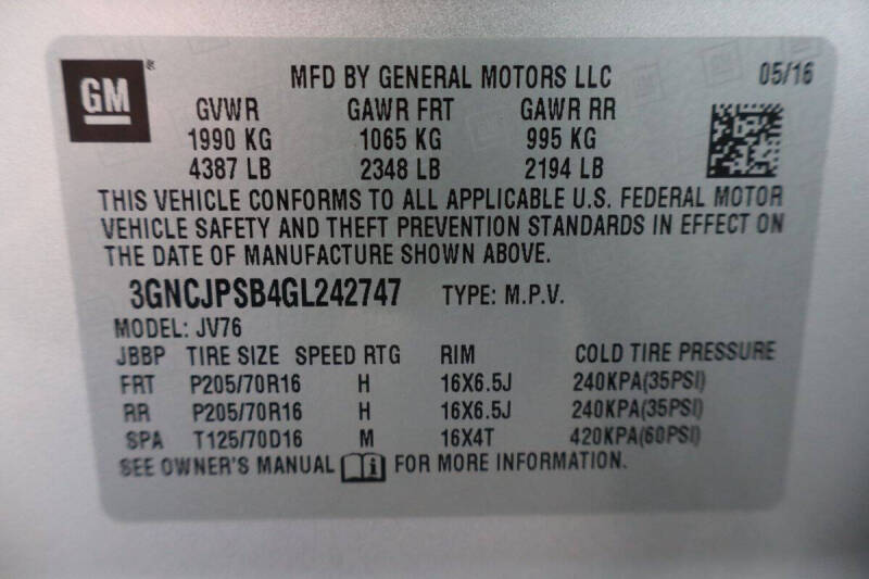 2016 Chevrolet Trax LT