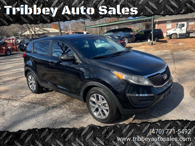 2016 Kia Sportage for sale at Tribbey Auto Sales in Stockbridge GA