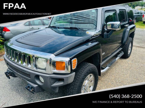 2006 HUMMER H3 for sale at FPAA in Fredericksburg VA