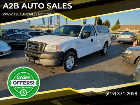 2005 Ford F-150 for sale at A2B AUTO SALES in Chula Vista CA