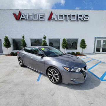 2017 Nissan Maxima for sale at Value Motors Company in Marrero LA