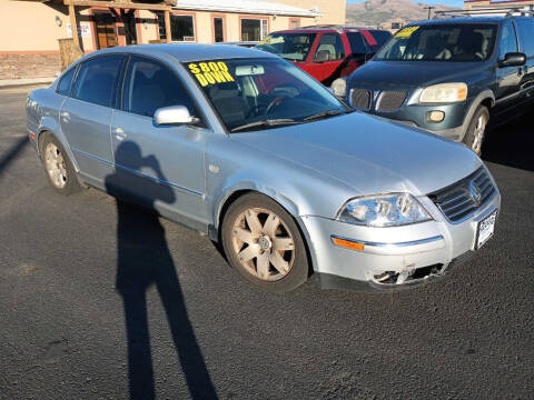 2003 Volkswagen Passat for sale at Creekside Auto Sales in Pocatello ID