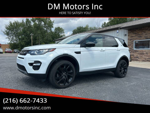 2017 Land Rover Discovery Sport for sale at DM Motors Inc in Maple Heights OH