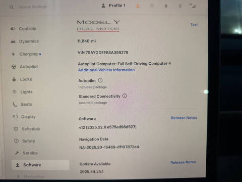 2025 Tesla Model Y Performance