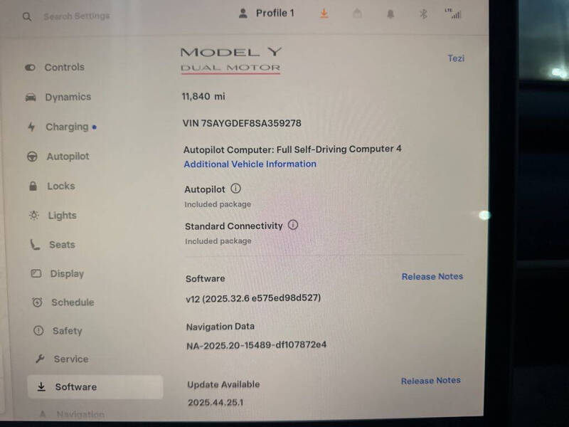 2025 Tesla Model Y Performance