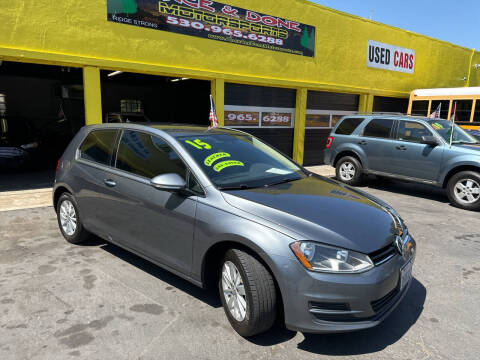 2015 Volkswagen Golf for sale at Once and Done Motorsports in Chico CA