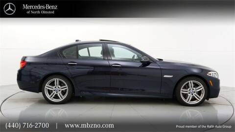 2014 BMW 5 Series for sale at Mercedes-Benz of North Olmsted in North Olmsted OH