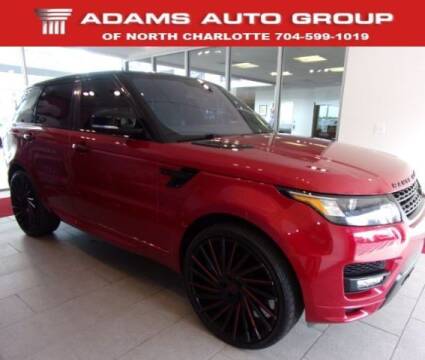 2016 Land Rover Range Rover Sport for sale at Adams Auto Group Inc. in Charlotte NC