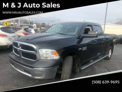 2015 RAM Ram Pickup 1500 for sale at M & J Auto Sales in Attleboro MA