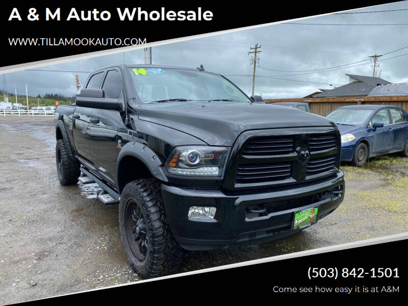 2014 RAM Ram Pickup 3500 for sale at A & M Auto Wholesale in Tillamook OR