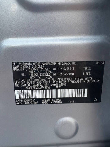 2018 Toyota RAV4 Adventure