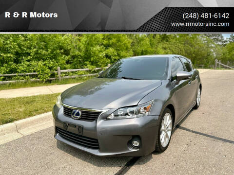 2013 Lexus CT 200h for sale at R & R Motors in Waterford MI