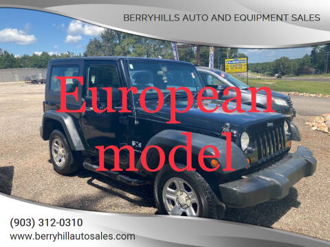 Jeep Wrangler For Sale in Flint, TX - Berryhills Auto and Equipment Sales