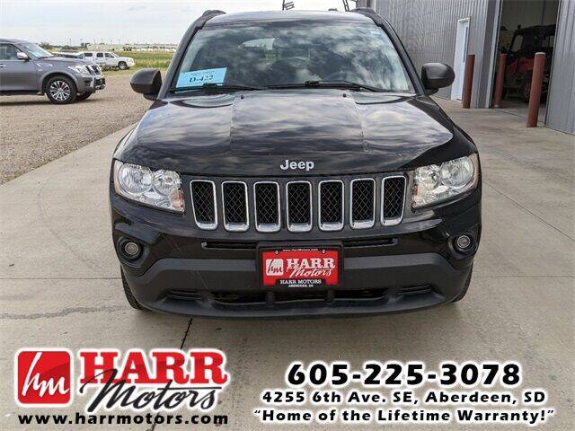 Used 2012 Jeep Compass Sport with VIN 1C4NJCBB7CD542454 for sale in Redfield, SD