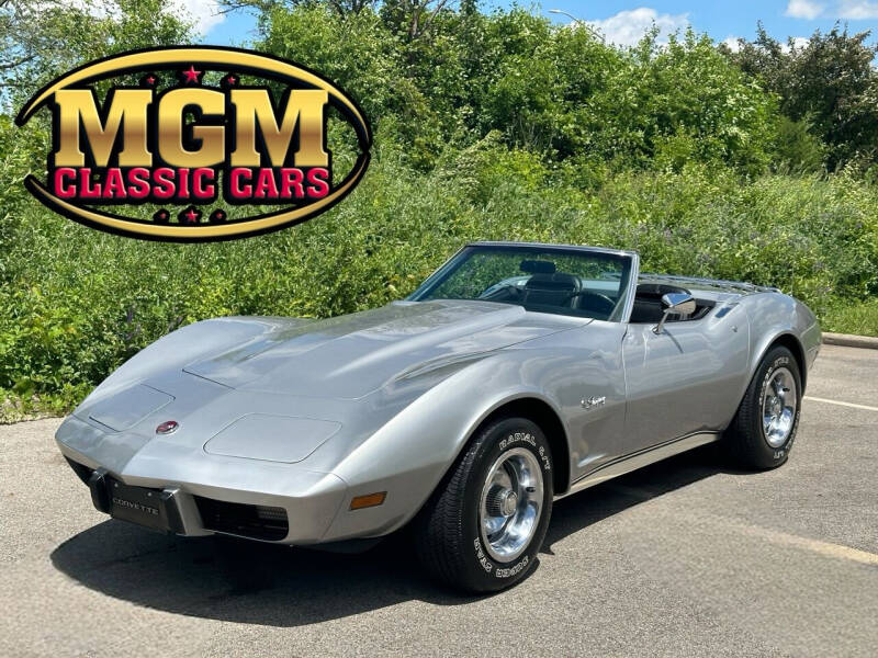 1975 Chevrolet Corvette for sale at MGM CLASSIC CARS in Addison IL