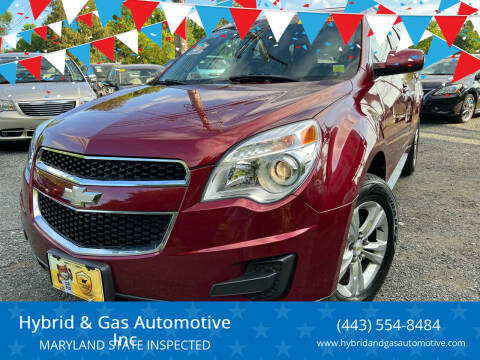 2011 Chevrolet Equinox for sale at Hybrid & Gas Automotive Inc in Aberdeen MD