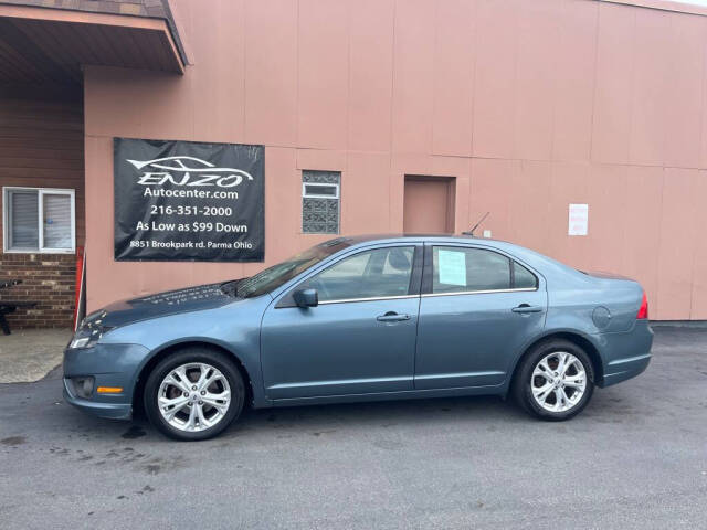 2012 Ford Fusion for sale at ENZO AUTO in Parma, OH