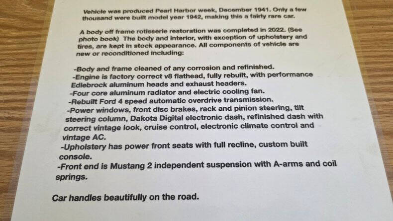 1942 Ford Super Deluxe