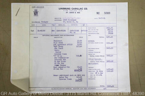 1954 Cadillac Series 62