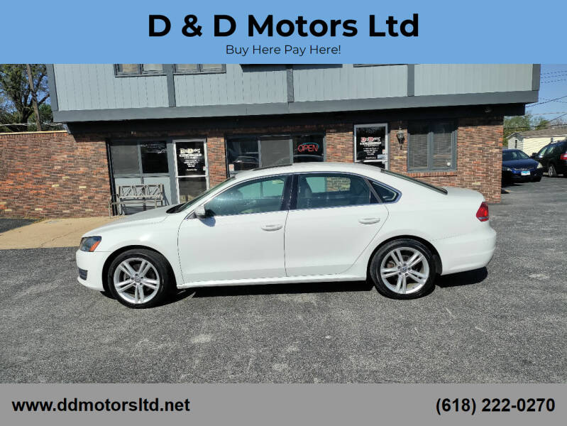 2014 Volkswagen Passat for sale at D & D Motors Ltd in Belleville IL
