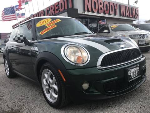 2012 MINI Cooper Hardtop for sale at Giant Auto Mart 2 in Houston TX