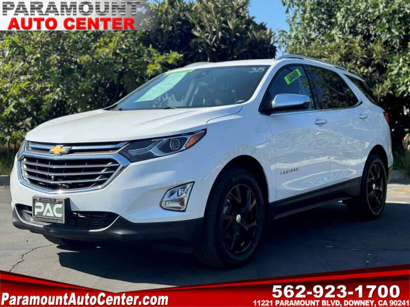 2020 Chevrolet Equinox for sale at PARAMOUNT AUTO CENTER in Downey CA