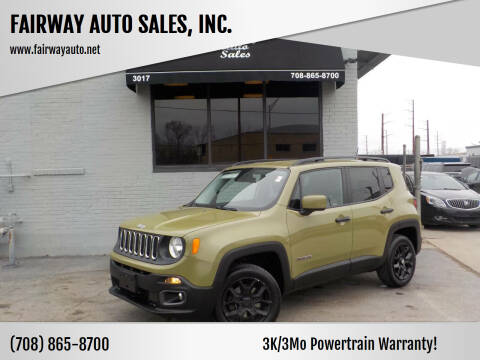 2015 Jeep Renegade for sale at FAIRWAY AUTO SALES, INC. in Melrose Park IL