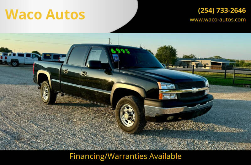 2003 Chevrolet Silverado 1500HD for sale at Waco Autos in Lorena TX