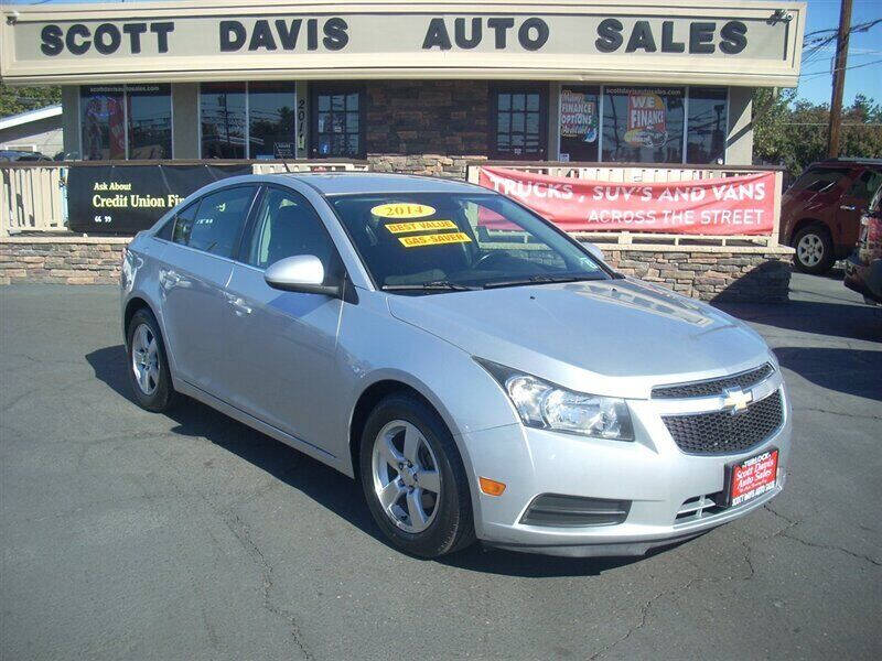 2014 Chevrolet Cruze for sale at Scott Davis Auto Sales in Turlock CA