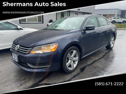 2014 Volkswagen Passat for sale at Shermans Auto Sales in Webster NY