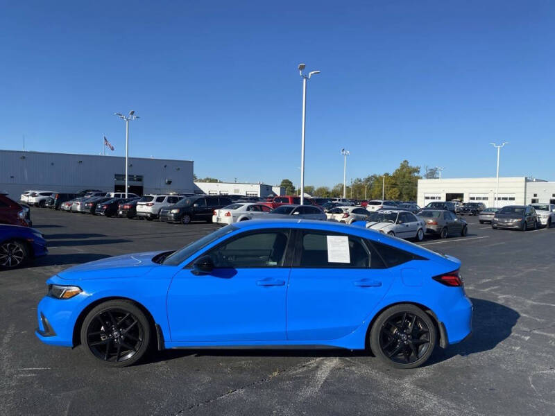 Used 2022 Honda Civic Hatchback Sport with VIN 19XFL2H87NE012152 for sale in Lima, OH