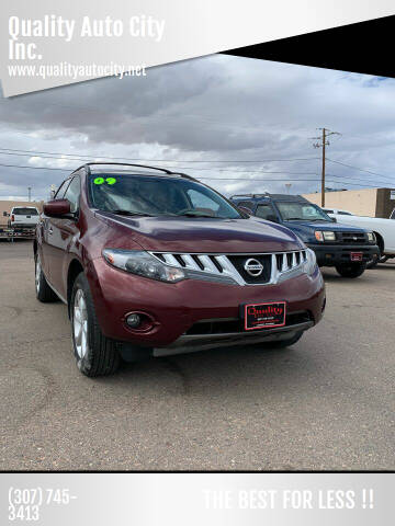 2009 Nissan Murano for sale at Quality Auto City Inc. in Laramie WY