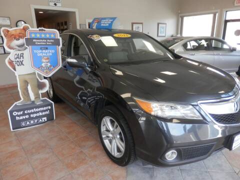 2015 Acura RDX for sale at ABSOLUTE AUTO CENTER in Berlin CT