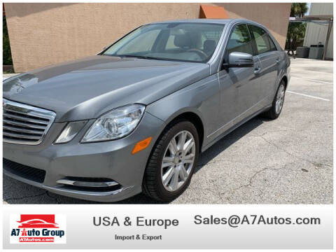 2013 Mercedes-Benz E-Class for sale at A7 AUTO SALES in Holly Hill FL