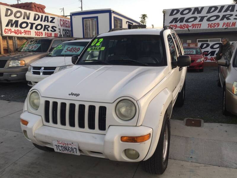 2002 Jeep Liberty for sale at DON DIAZ MOTORS in San Diego CA