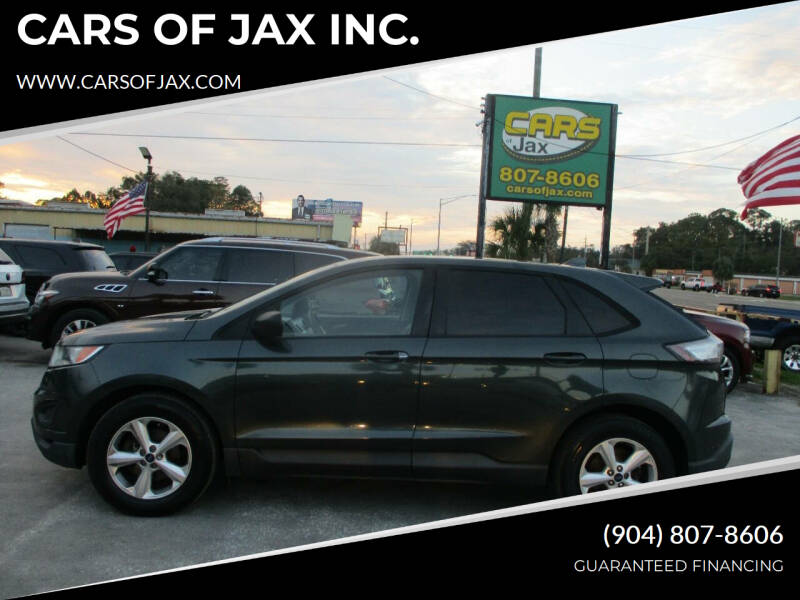 2015 Ford Edge for sale at CARS OF JAX INC. in Jacksonville FL