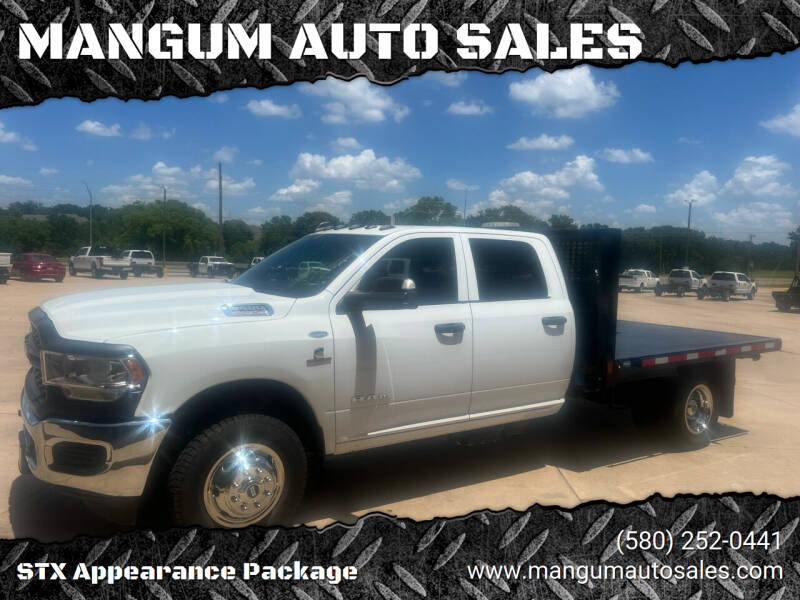 2021 RAM 3500 for sale at MANGUM AUTO SALES in Duncan OK