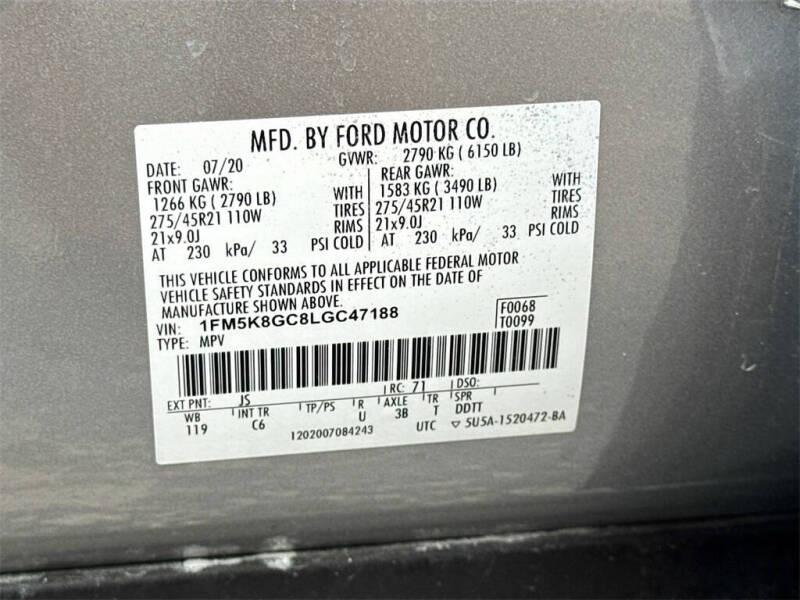 2020 Ford Explorer ST