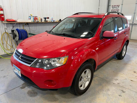 2007 Mitsubishi Outlander for sale at RDJ Auto Sales in Kerkhoven MN