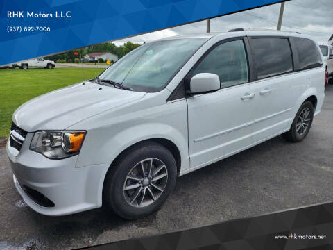 2017 Dodge Grand Caravan for sale at RHK Motors LLC in West Union OH