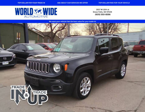 2015 Jeep Renegade for sale at World Wide Automotive in Sioux Falls SD