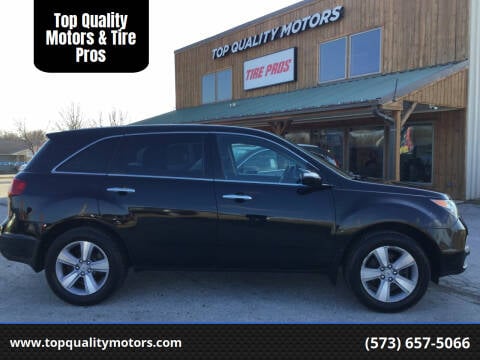 2011 Acura MDX for sale at Top Quality Motors & Tire Pros in Ashland MO